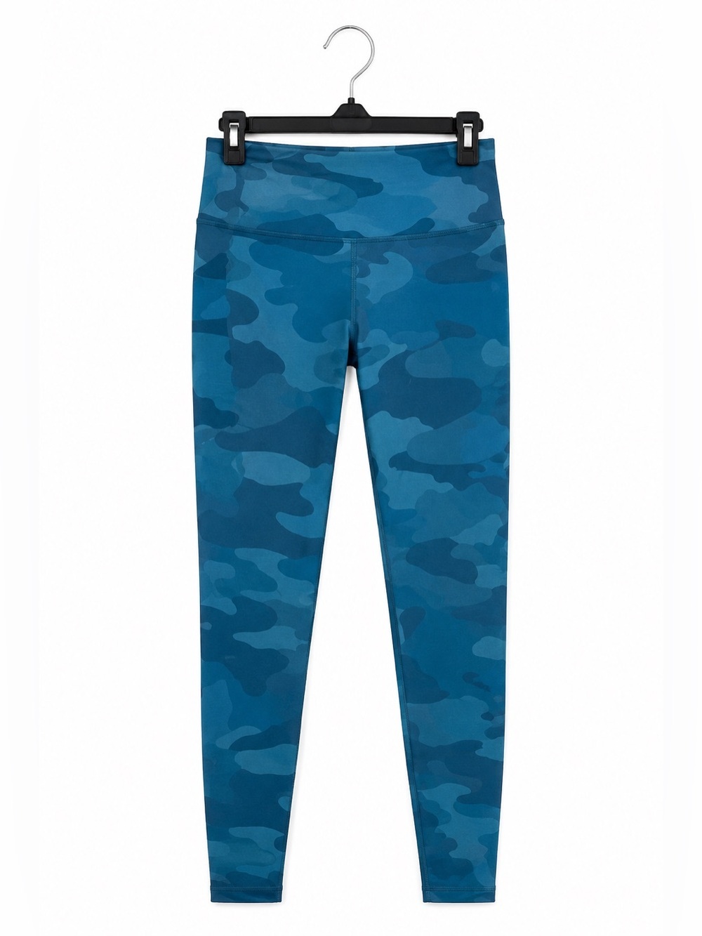 Body Glove Teal Camo Leggings Womens XS Pocket Yoga Running Athletic Pants